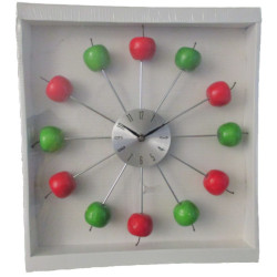 Apfel-Uhr